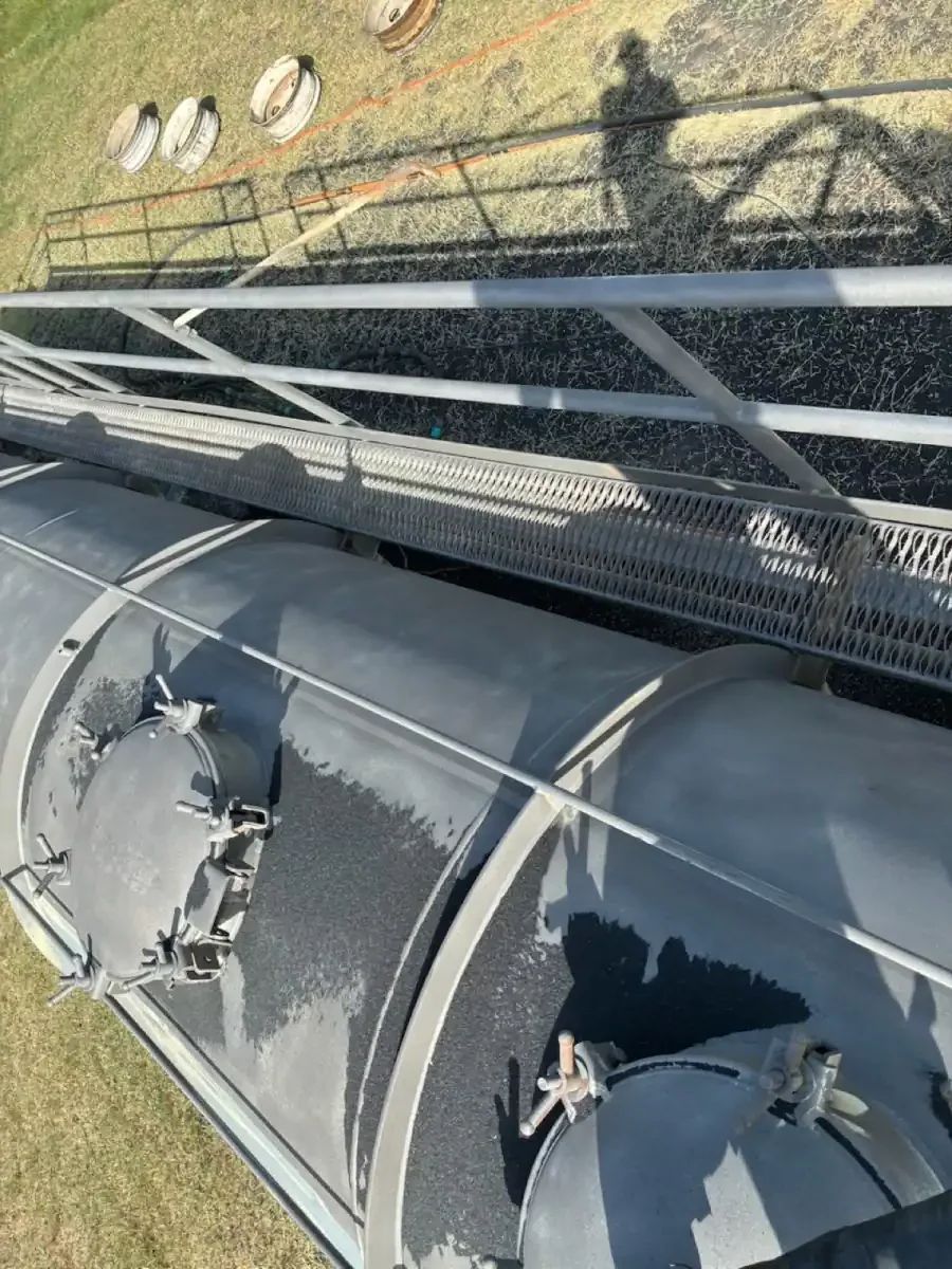 Industrial tank exterior